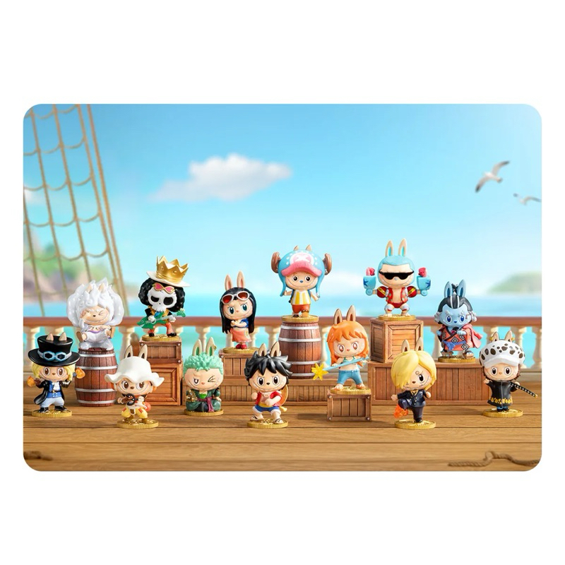 Labubu Onepiece ใหม่ล่าสุด พร้อมส่ง เป็นกล่องสุ่ม ไม่ระบุสินค้า