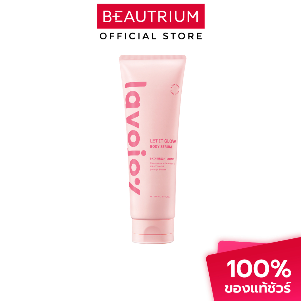 LAVOJOY Let It Glow Body Serum Orange Blossom เซรั่มบำรุงผิวกาย 180ml
