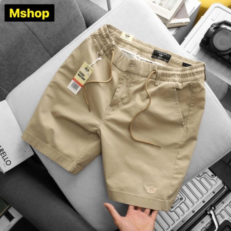 กางเกงขาสั้นเอวยางยืด Dockers