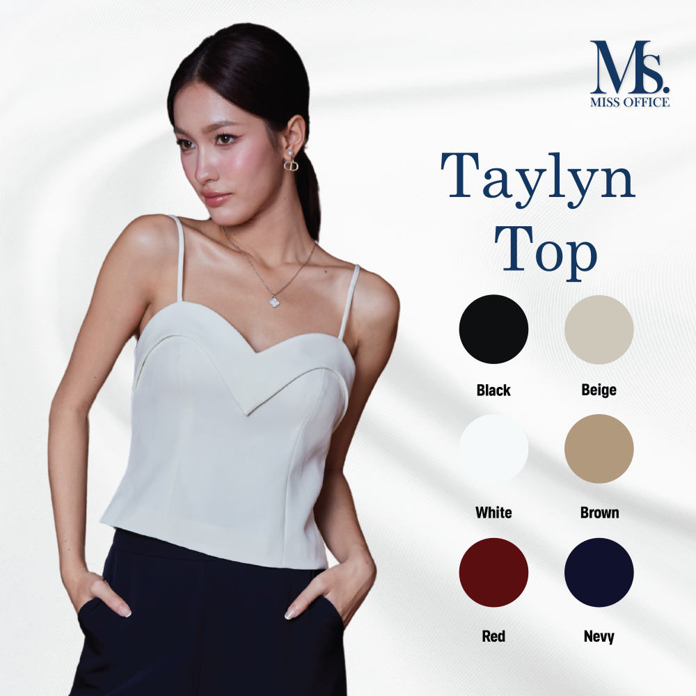 Miss Office สายเดี่ยวเข้ารูป 2 เลเยอร์ (MT-308)