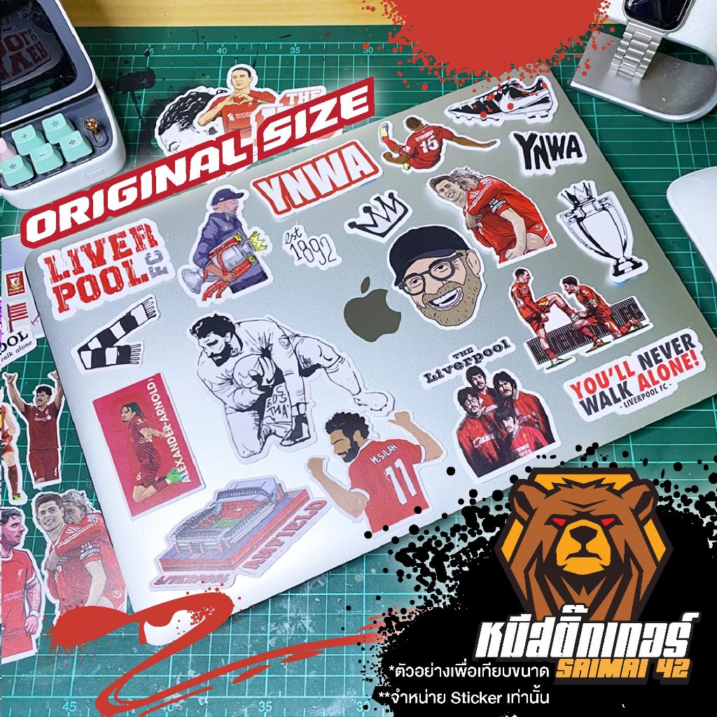 Liverpool - สติกเกอร์ Liverpool ลิเวอร์พูล เคลือบกันร้อยทน สติ๊กเกอร์pvc ทน