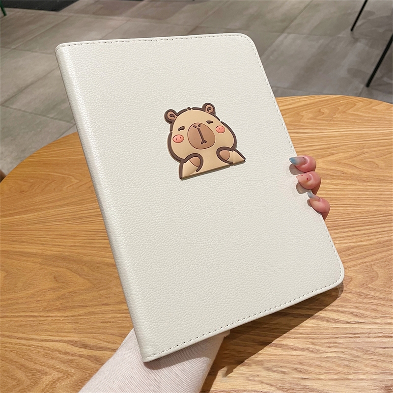 🚀จัดส่งจากกรุงเทพฯ🚀เคสipad Capibara Gen9 Pro11 2024 Air7/6 13 Gen8 Air5น่ารัก เคสไอแพด Gen11 Mini7 - รูปที่ 7