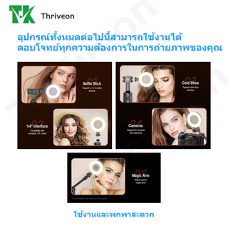 ไฟเซลฟี่ ไฟเติม LED แบบคลิปออน อุณหภูมิสี 3 สี ระดับ ขนาดเล็กพกพาสะดวก สำหรับกล้องถ่ายรูป โกโปร ไม้เซลฟี่