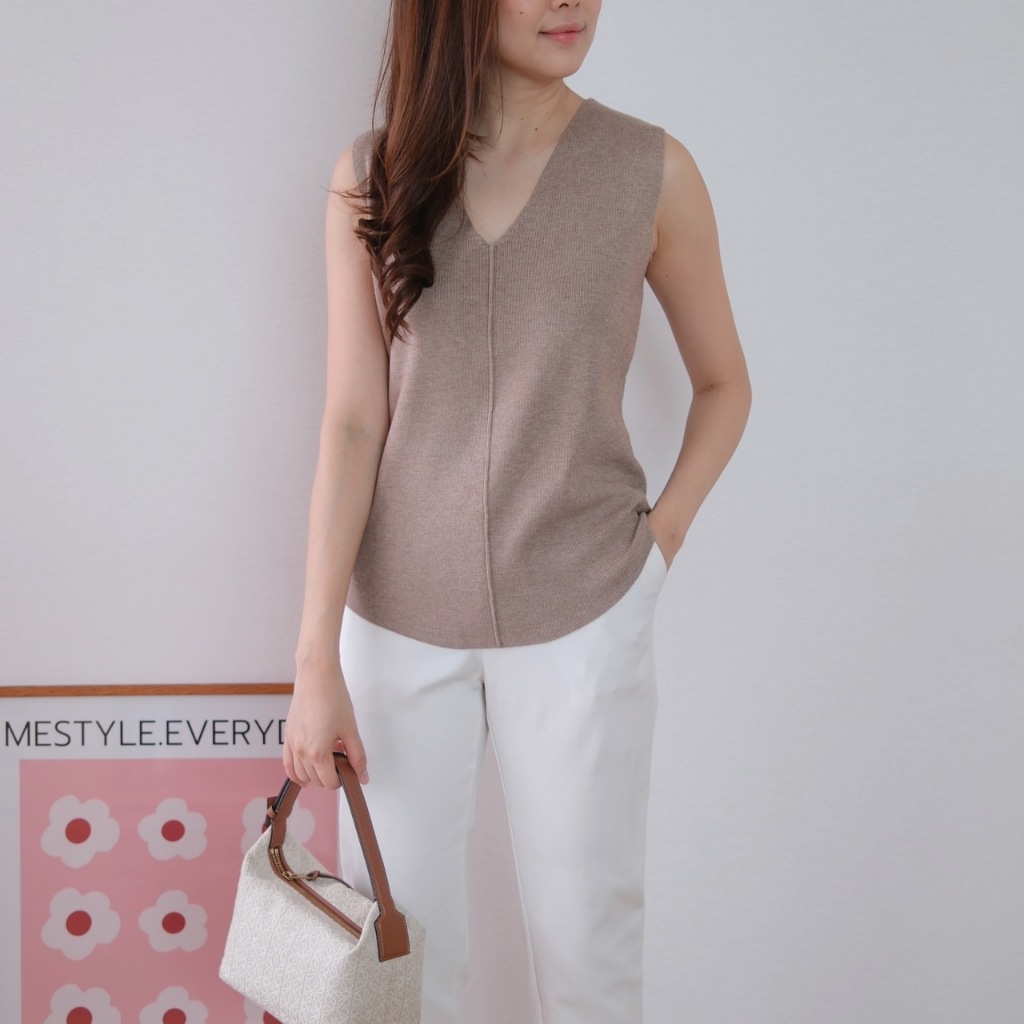 Regent knit top   งาน premium ใส่แล้วเพรียวทันตาเห็น ราคา ถูกที่สุด ดีลบีเคเค แกลเลอรีภาพที่ 4