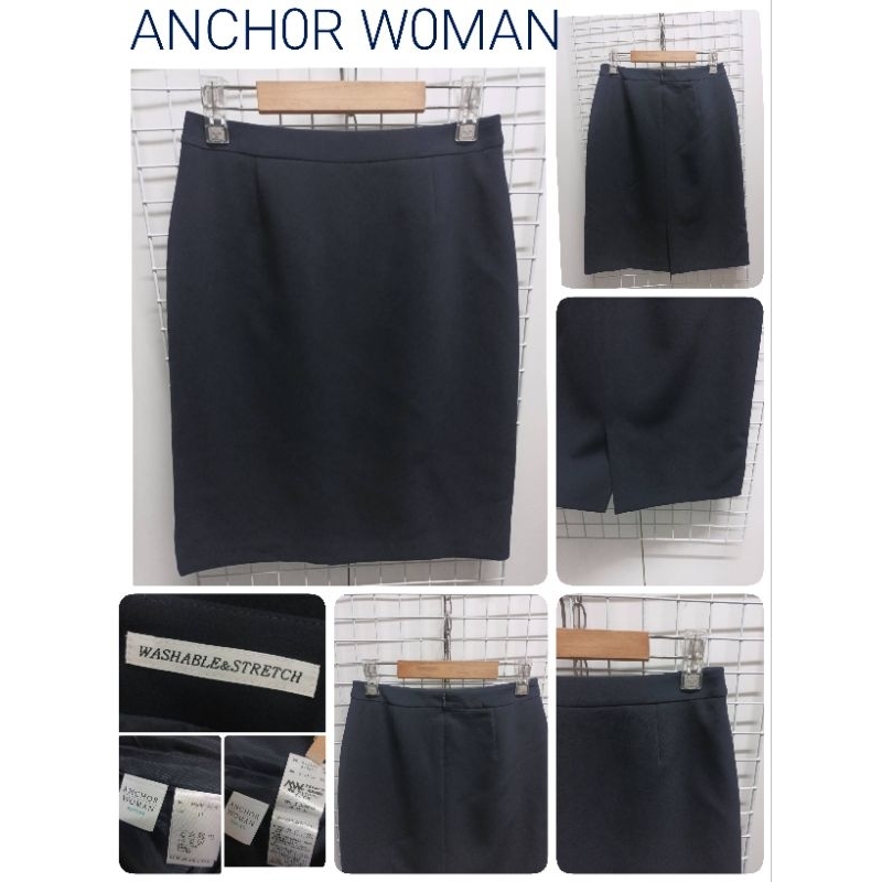 3146. ANCH0R W0MAN กระโปรงญี่ปุ่นมือสอง