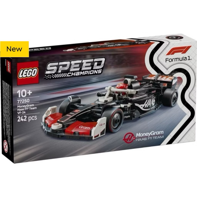 Lego Speed Champion 77250 MoneyGram Haas F1® Team VF-24 Race Car