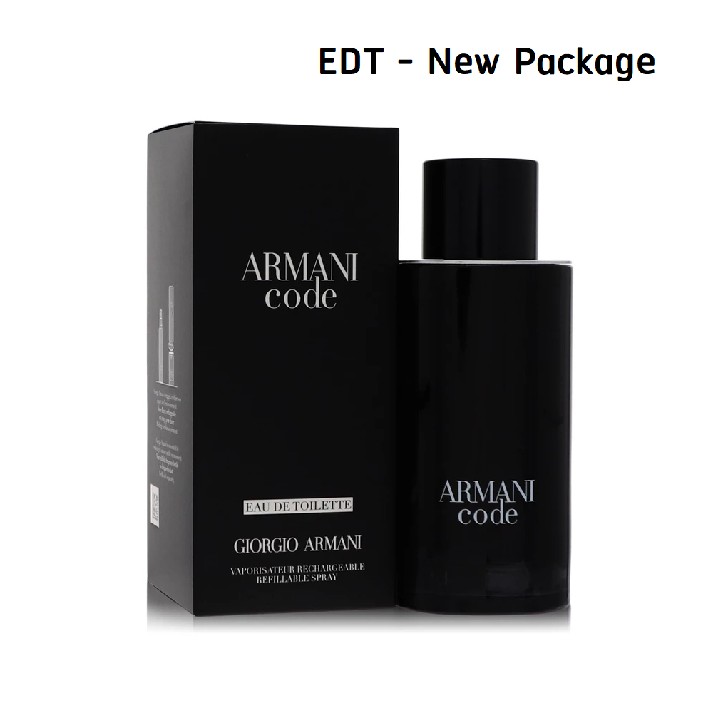 (EDT - 125 ML) Armani Code Pour Homme  EDT  125 ml. กล่องซีล