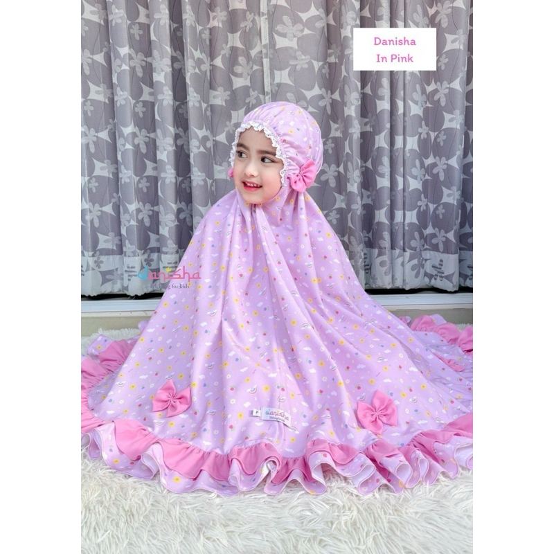 ชุดละหมาดเด็ก น่ารักสดใส Danisha prayer set