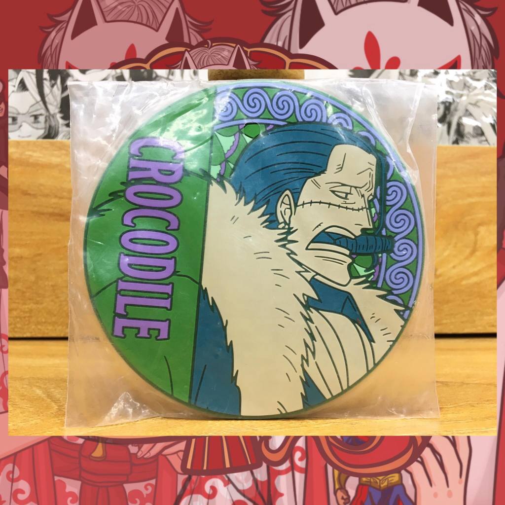 One Piece วันพีช แผ่นยางรองแก้วของแท้