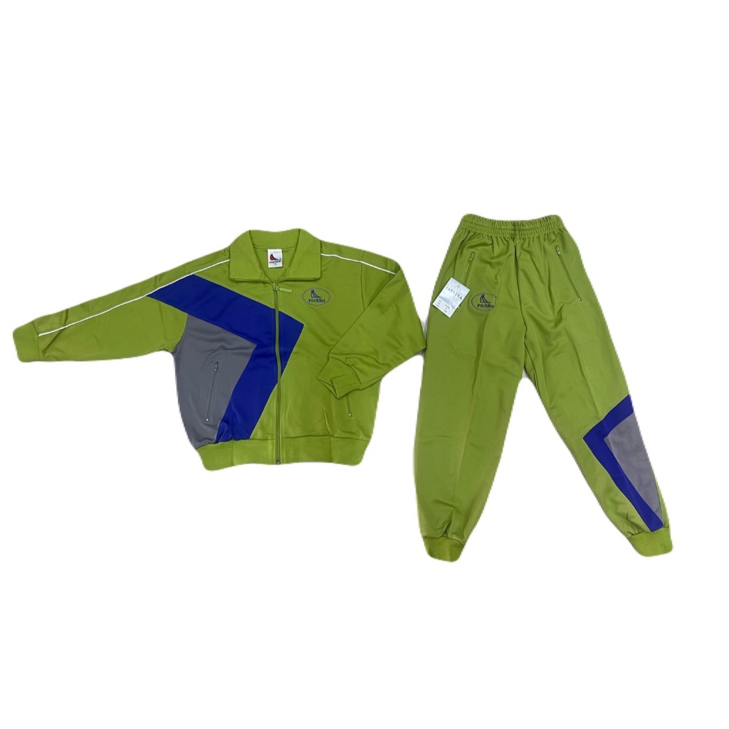 เสื้อวอร์ม เด็ก , กางเกงวอร์ม เด็ก , ชุดวอร์ม เด็ก Yachika สีเขียว