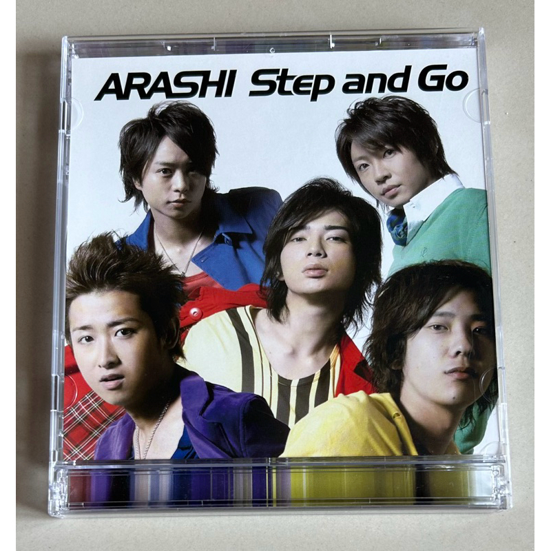 ซีดีซิงเกิ้ล ลิขสิทธิ์ มือ2 สภาพดี...ราคา250บาท “Arashi” ซิงเกิ้ล “Step and Go”(Limited Edition…CD+D