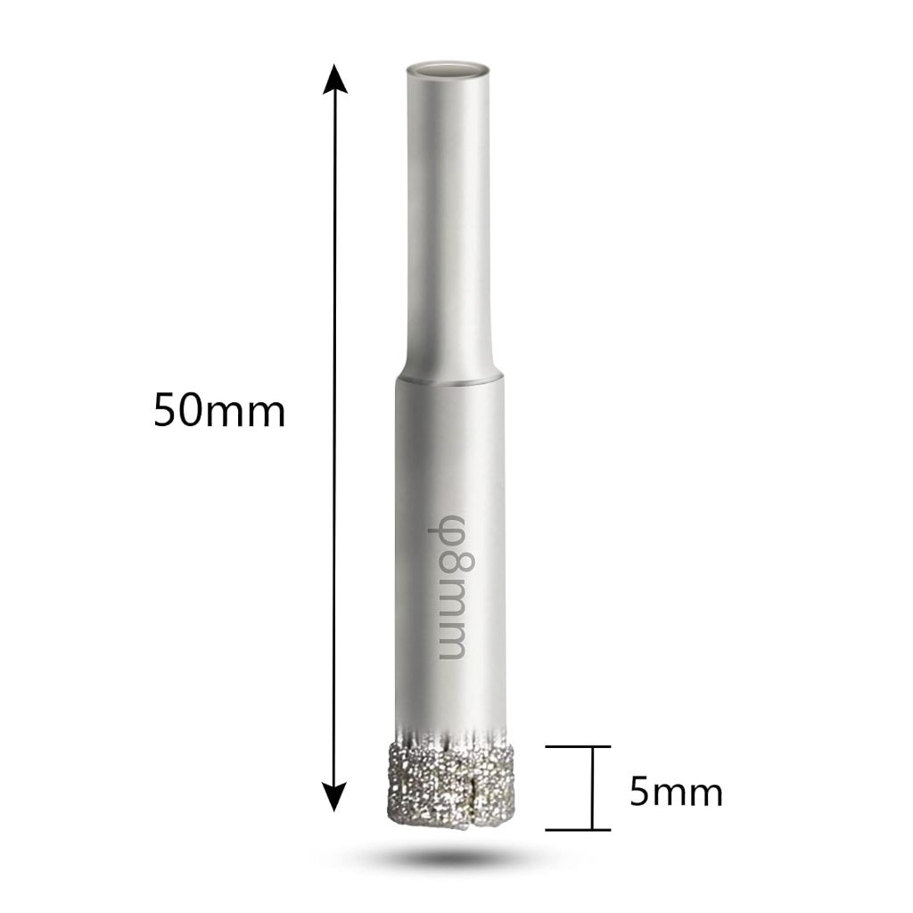โฮลซอ ดอกเจาะ เจาะกระเบื้อง เจาะคอนกรีต ดอกเจาะ หัวเพชร 3-30มม Diamond Tool Drill Bit Hole Saw For Glass Ceramic Marble - รูปที่ 2
