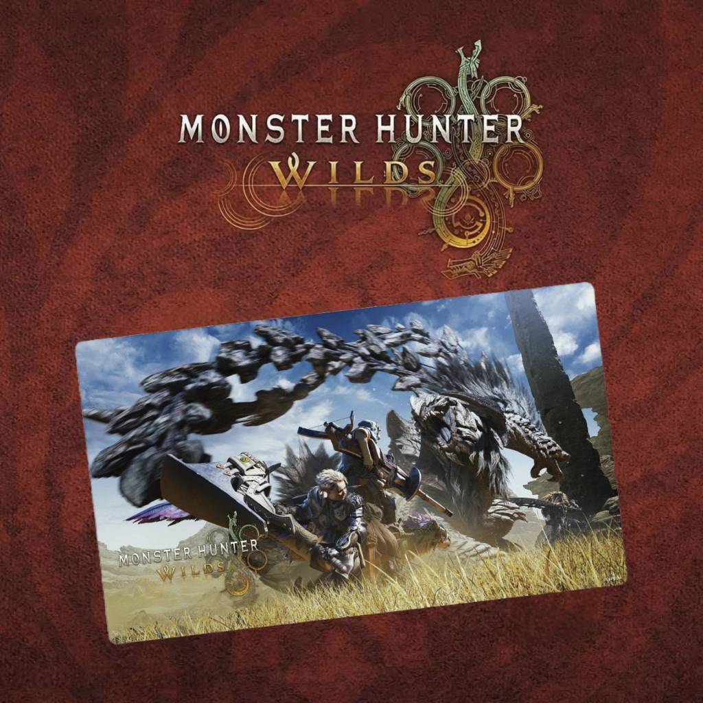 [พร้อมส่ง] Capcom : Monster Hunter Wilds Desk Mat Package Visual สินค้าลิขสิทธิ์แท้จาก Capcom