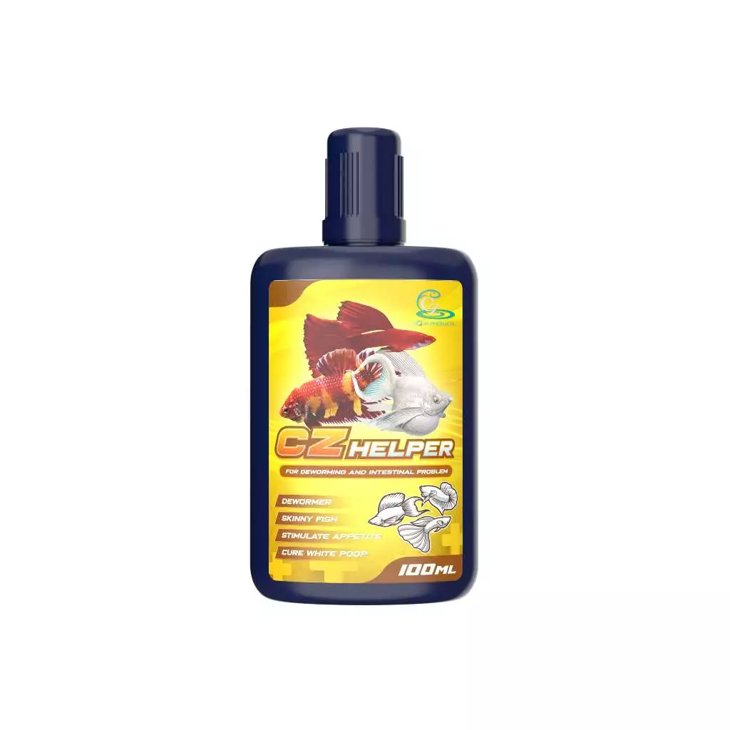 Cz Helper สินค้าสำหรับแก้ปัญหาปลาสวยงาม (ปลาบอลลูน ปลากัด ปลาหางนกยูง ปลาปอมปาดัวส์ etc) หัวโต ตัวลีบ กินน้อย