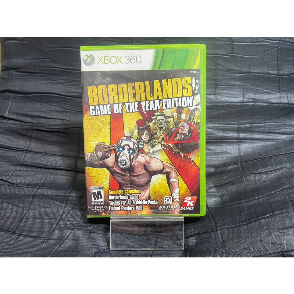 แผ่นเกมส์ XBOX 360 Game : Borderlands : XBOX 360 NTSC