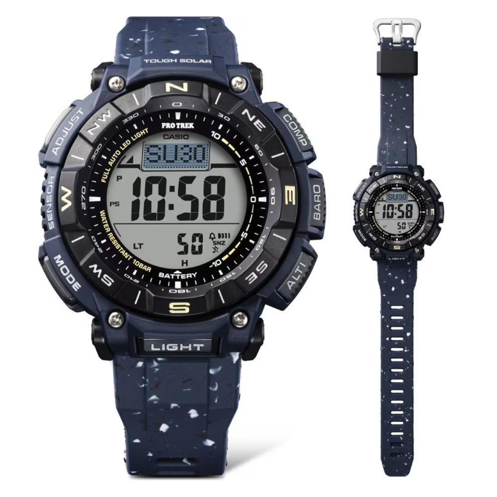 Casio Protrek นาฬิกาข้อมือผู้ชาย สายเรซิ่น (CMG) รุ่น PRG-270-1A PRG-340B-3  PRG-340L-5  PRG-340-1 P