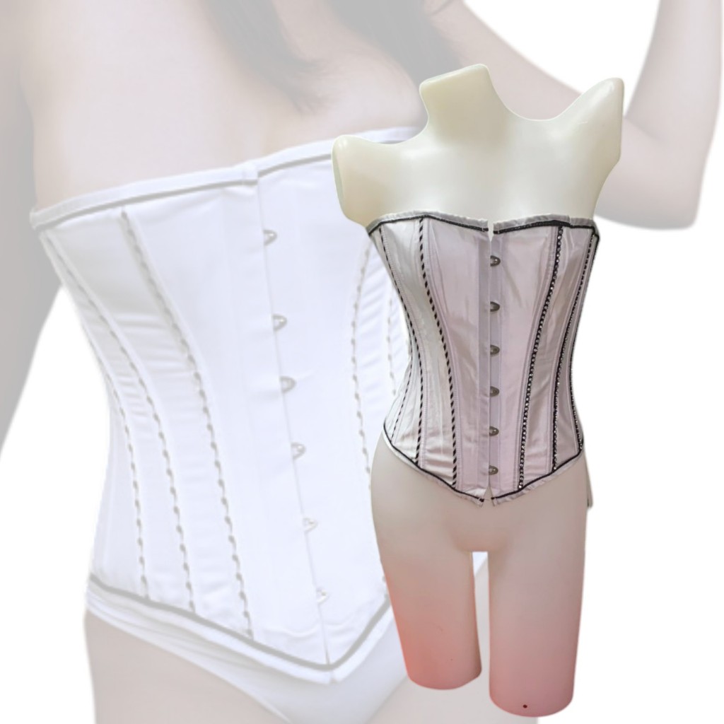 WJ2551 Corset ชุดคอร์เซ็ทเจ้าหญิง,เจ้าสาว กระชับสัดส่วน 🚚 ด่วนมีส่งGrab