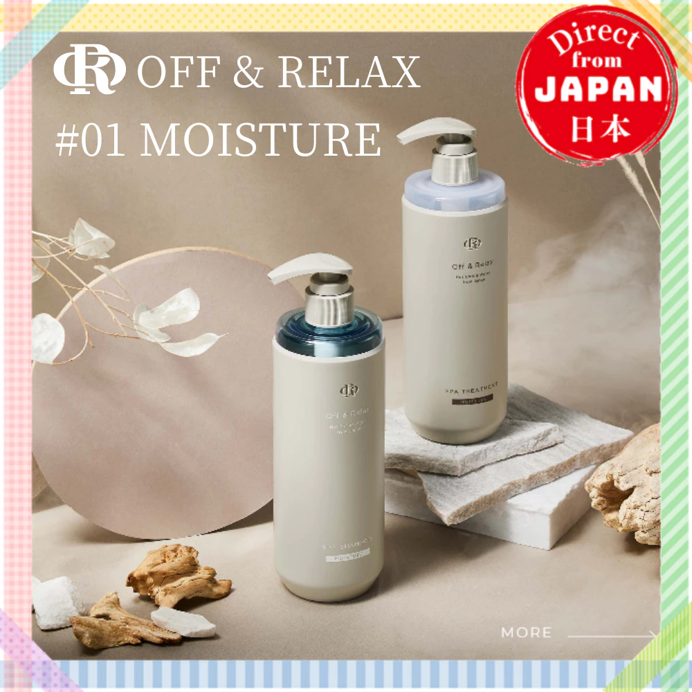 Off & Relax #01MOISTURE SPA SHAMPOO | SPA TREATMENT　460ml/400ml