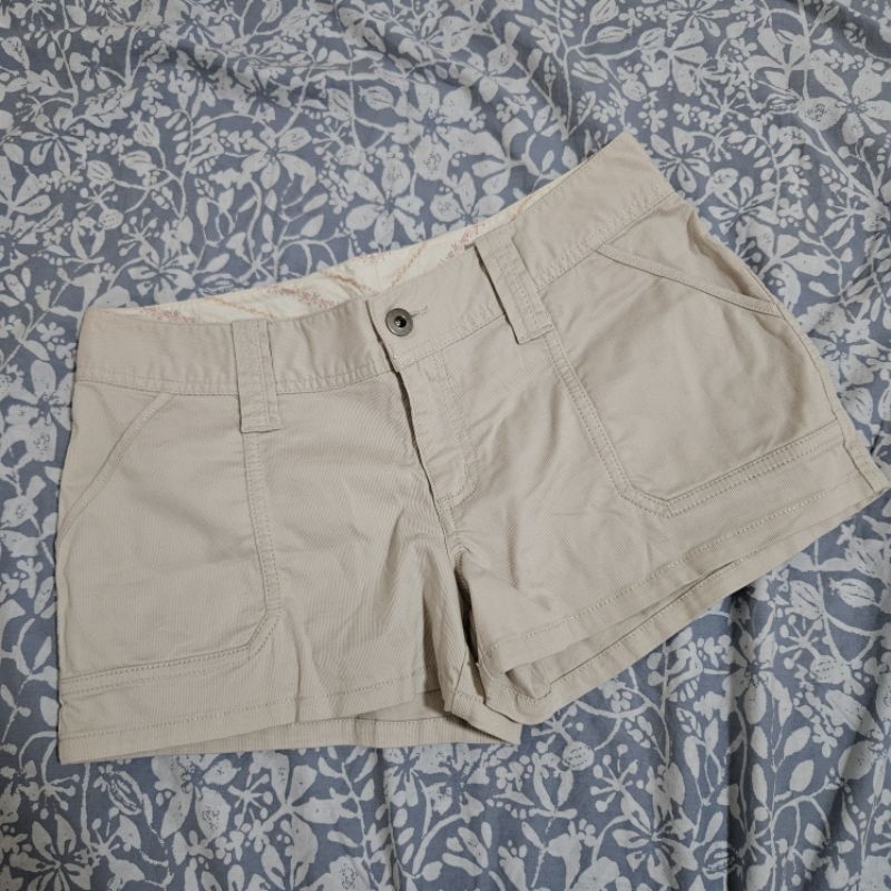 กางเกงขาสั้น เอวต่ำ y2k