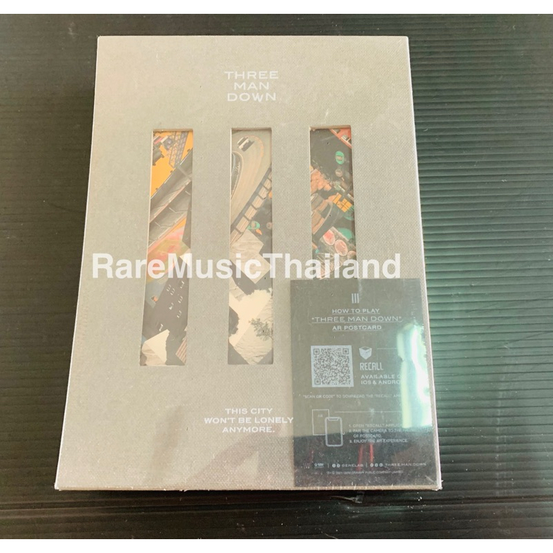 Extreamly Rare CD THREE MAN DOWN - 1st Full Album -  "THIS CITY WON’T BE LONELY ANYMORE"