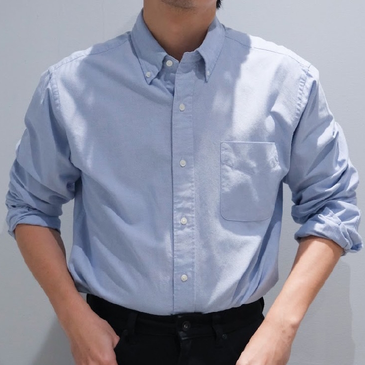 era-won เสื้อเชิ้ต รุ่น Oxford shirts ทรง Comfort fit สี  Blue Brothers