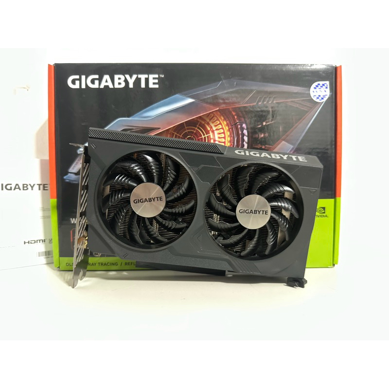 VGA GIGABYTE RTX4060 WINDFORCE OC 8GB (การ์ดจอมือสอง)