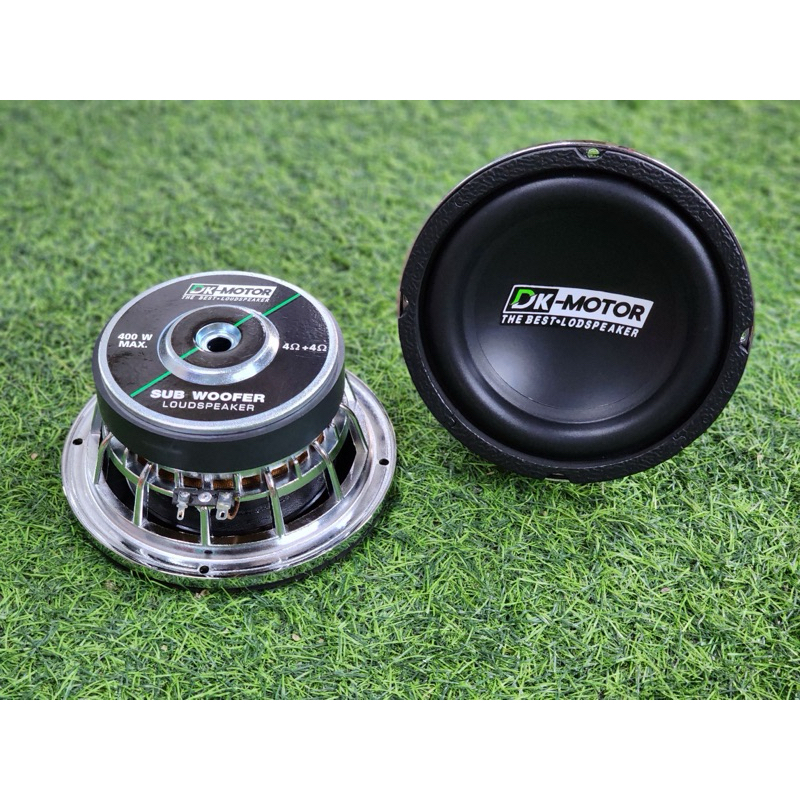 ซับ6.5นิ้ว DK MOTOR หน้าเรียบ โครงหล่อเงา วอยส์คู่ แม่เหล็ก120/20 v35 ดอกเบส 6.5" (1ดอก)