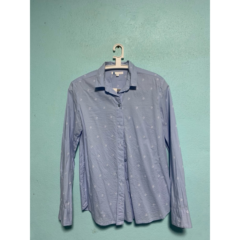 เสื้อเชิ้ตแขนยาวผู้ชายAllZ แท้