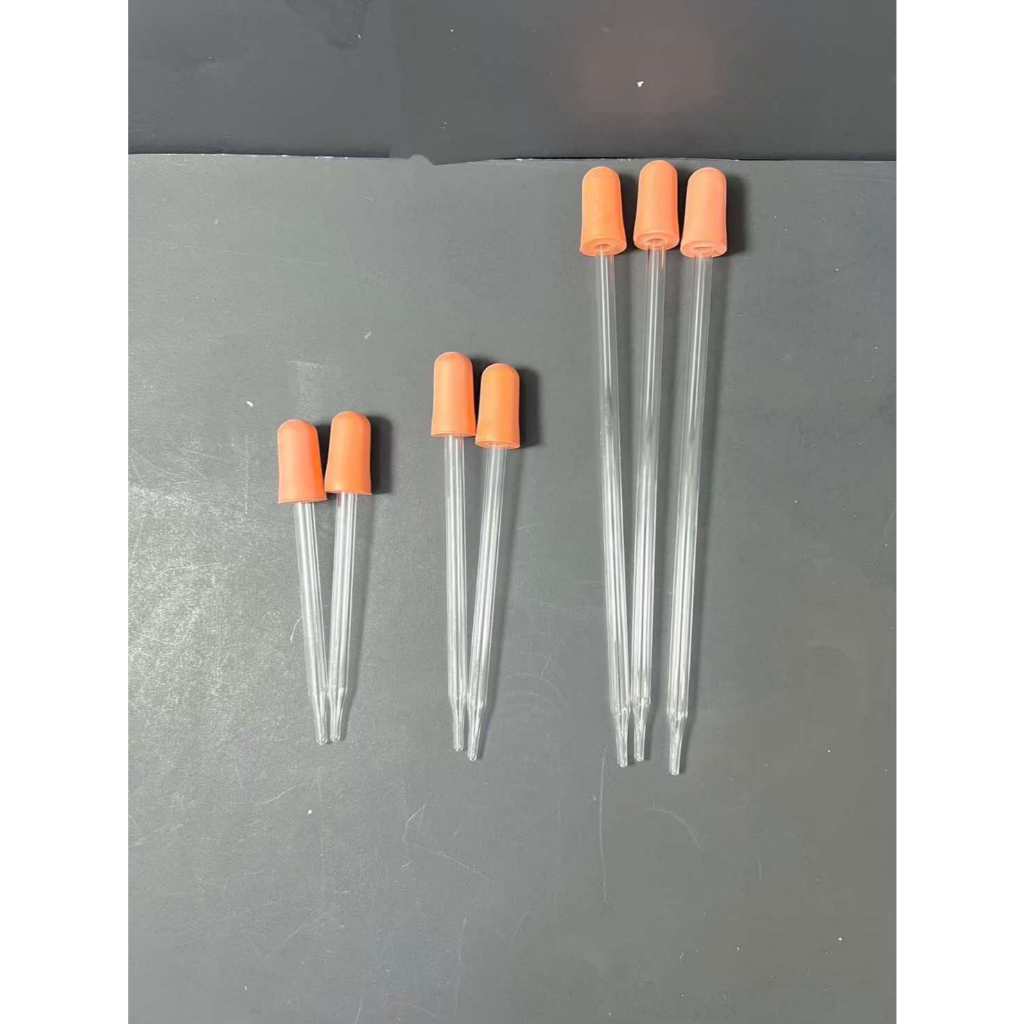 1 ชิ้น Dropper หลอดหยดสารพร้อมลูกยาง