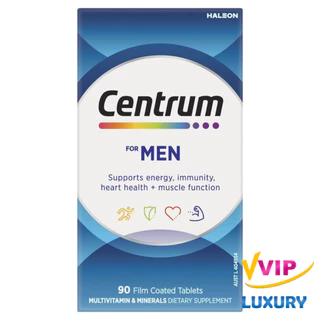 exp.06/2027 วิตามินรวมสำหรับผู้ชาย 90 เม็ด centrum Multivitamin for Men