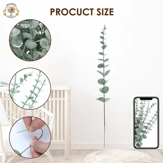 ใบไม้ปลอม 🌿 ใบไม้ตกแต่ง พร็อพถ่ายรูป สไตล์มินิมอล ใบยูคาลิปตัส อเนกประสงค์ ตกแต่ง ดอกไม้ จัดห้อง ตกแต่ง