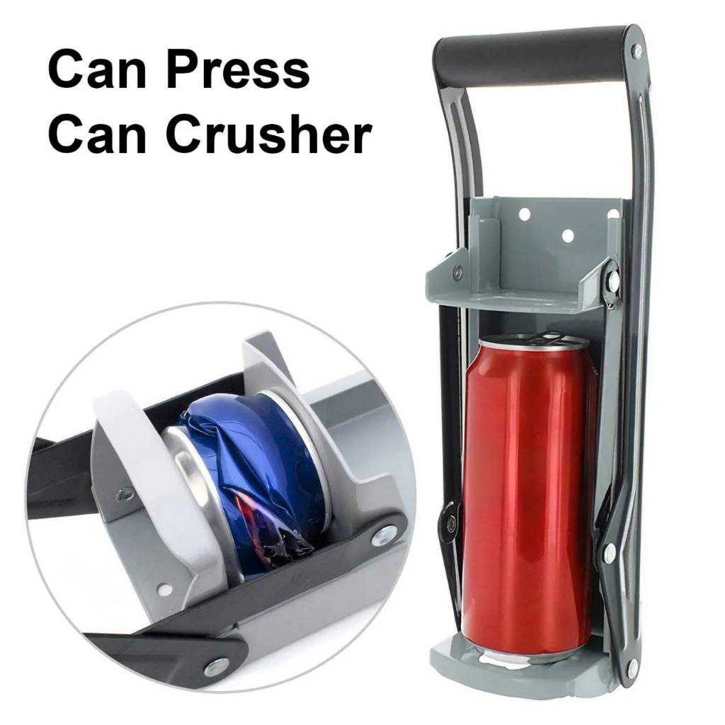 เครื่องบีบขวดและกระป๋อง พร้อมที่เปิดขวด ที่บีบกระป๋องแบบมือโยก