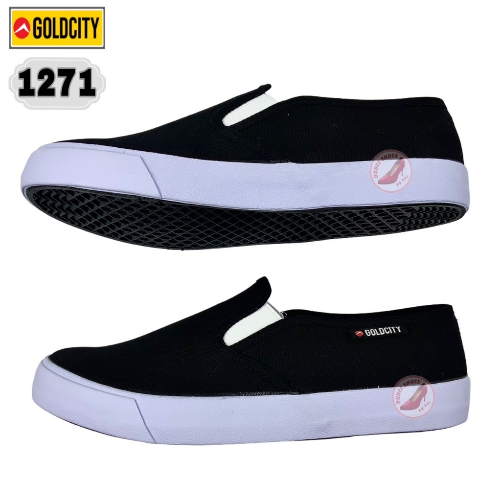 รองเท้าผ้าใบสลิปออน GOLDCITY (1271) (SIZE 37-45)