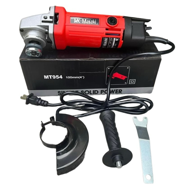 MASAKI เจียร เครื่องเจียร์ไฟฟ้า ลูกหมู 4 นิ้ว 750W พร้อมฝาครอบป้องกัน