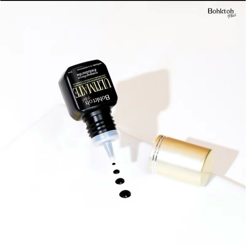 กาว Bohktoh  กาวต่อขนตามืออาชีพ ขนาด 5ml ติดทนได้ดี 6-8 สัปดาห์ มี อ.ย กาวแท้ 100% - รูปที่ 3
