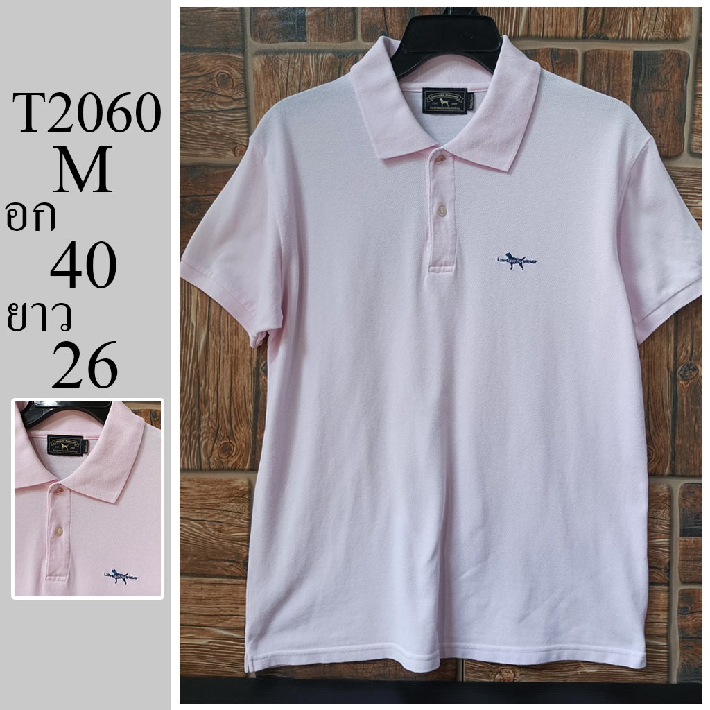 เสื้อโปโล แบรนด์แท้  มือสอง ไซส์ M อก 40 ยาว 26 รหัส T2060