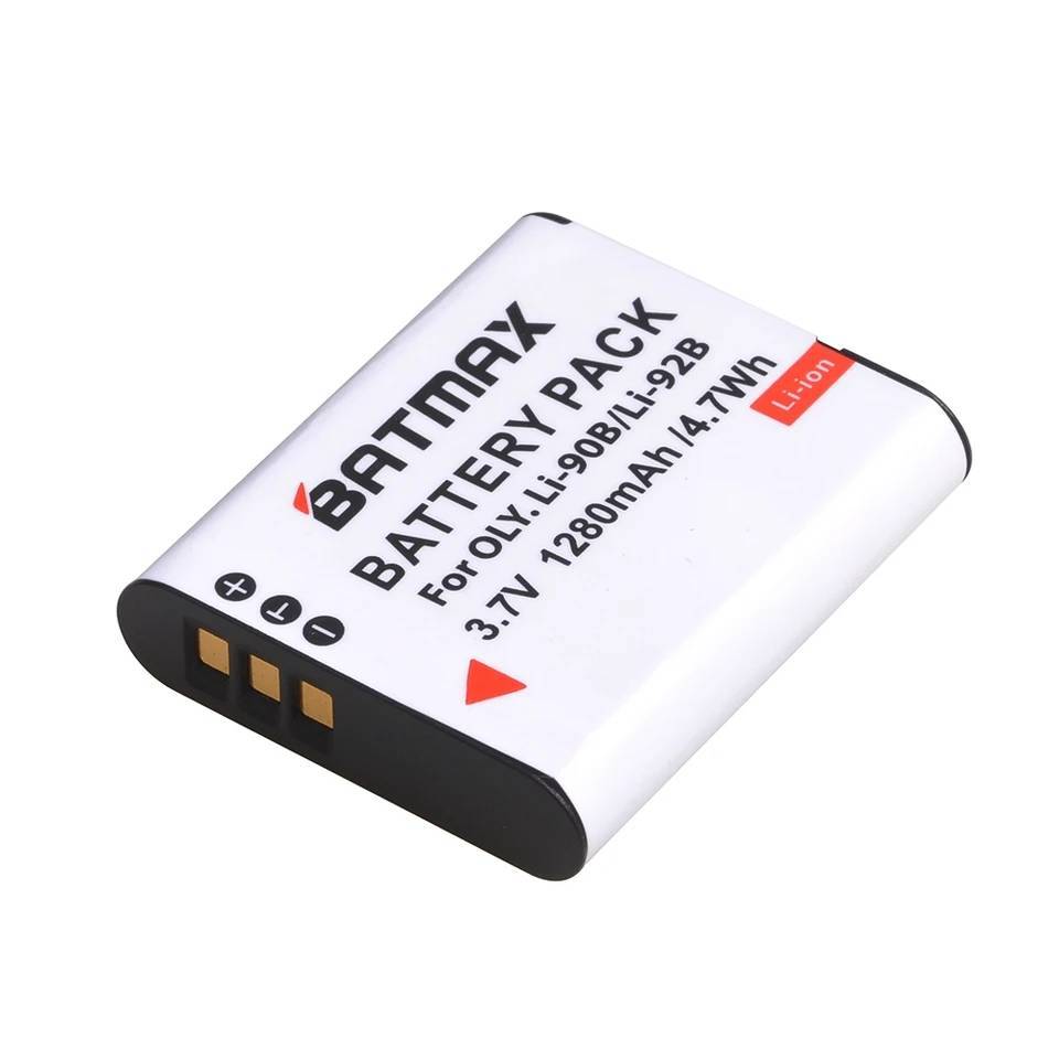 แบตเตอรี่ Olympus Li-90B Li-92B Ricoh DB-110 Battery li90b li92b เเบตกล้อง เเบต กล้อง GR3 GR3X GRIII