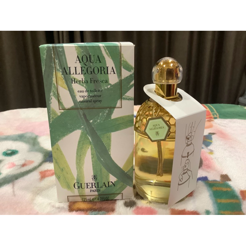 (ของแท้ 💯% ). 🌸 น้ำหอม GUERLAIN Aqua Allegoria Herba Fresca Eau De Toilette 125ml