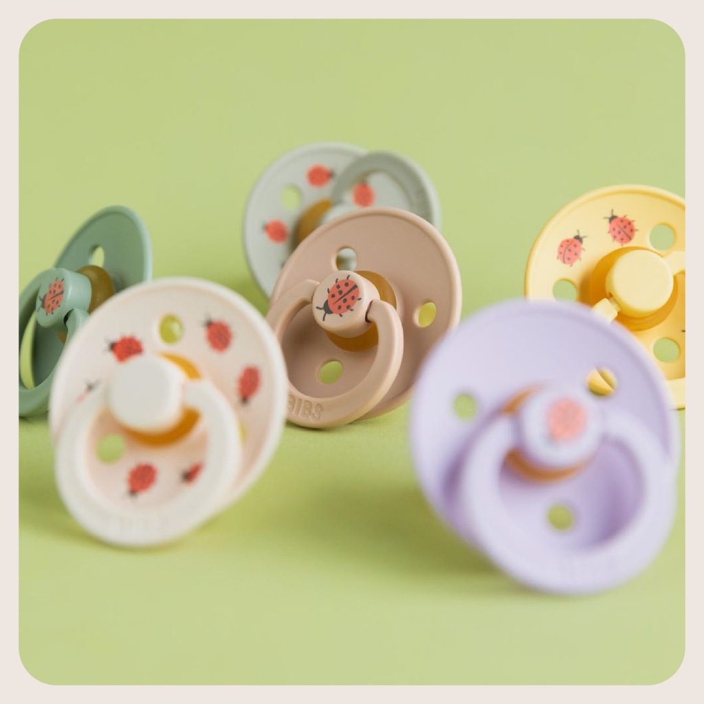 จุกหลอกทรงกลม Bibs Studio Collection Urban Garden Size 2 จุกหลอกยางธรรมชาติ 100% สำหรับเด็ก 6 เดือนขึ้นไป 1 แพ็ค 2 ชิิ้น - รูปที่ 4