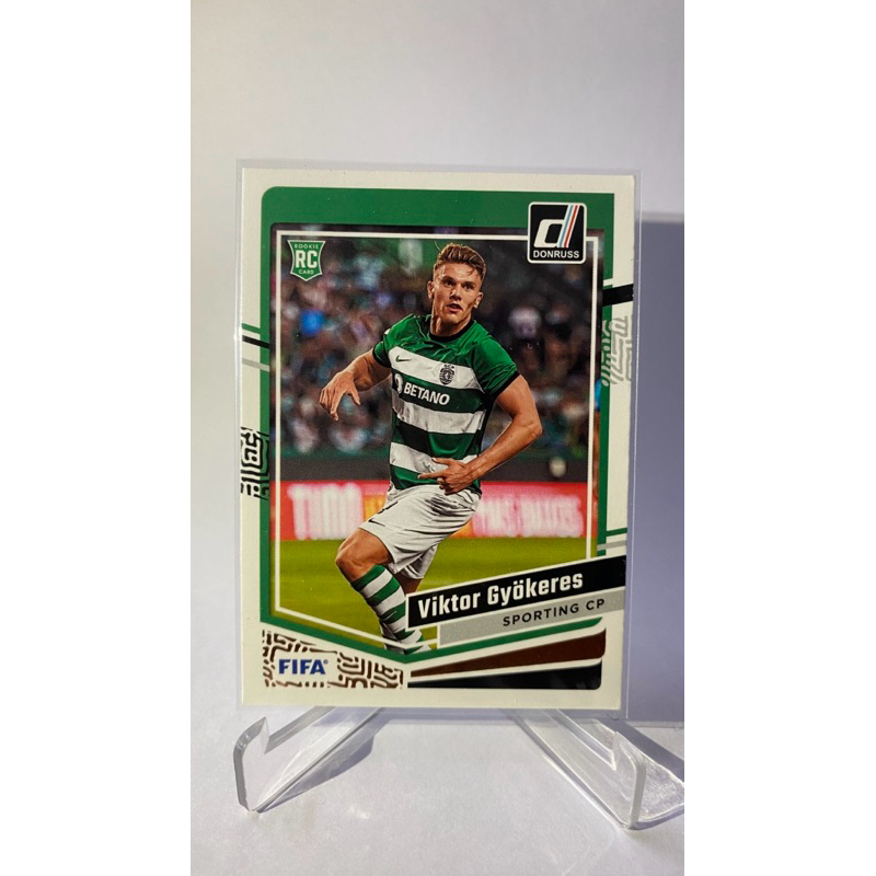 การ์ดนักฟุตบอล Viktor Gyokeres RC PANINI DONRUSS 2023