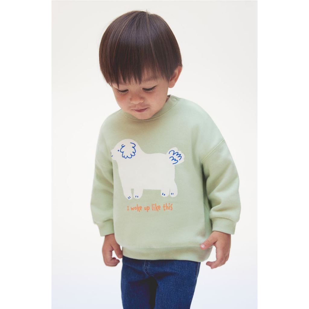 H&M(เอชแอนด์เอ็ม) เสื้อสเวตเตอร์พิมพ์ลาย เด็กอ่อน 1265559_2