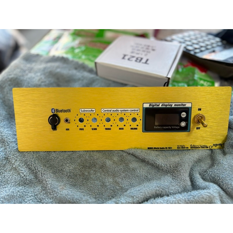 พร้อมใช้งาน แผ่นเพลทแอมจิ๋วบลูทูธ Zk td21 พร้อมใช้งาน