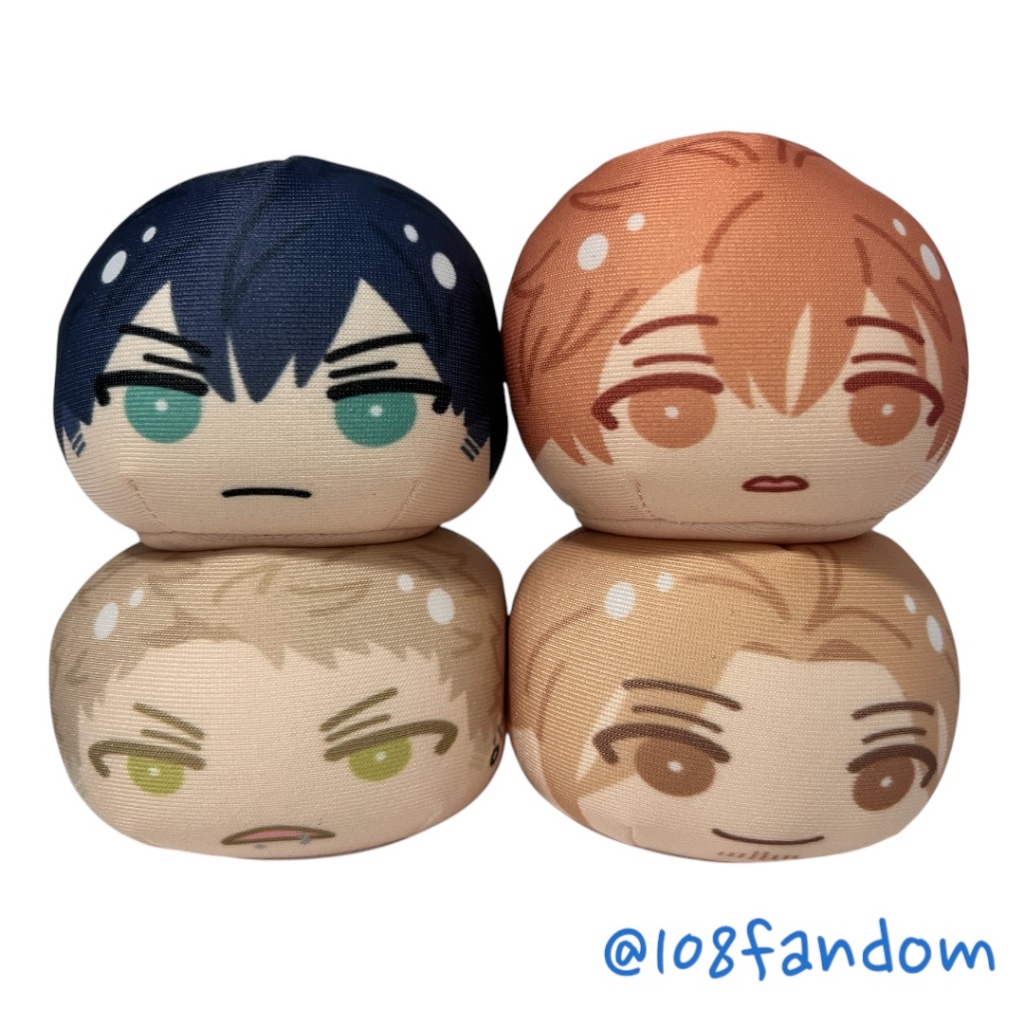 🇯🇵💯 ขายเหมา 4 ชิ้น มันจู Manju Niginigi Mascot Couple - Given Illustration Exhibition