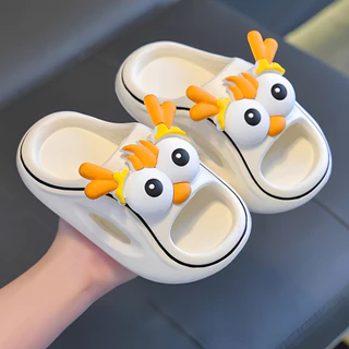รองเท้าแตะเด็กแบบสวม น้ำหนักเบา พื้นมีกันลื่น นุ่ม ใส่กระชับเท้า Children's slip-on พร้อมส่งในไทย***