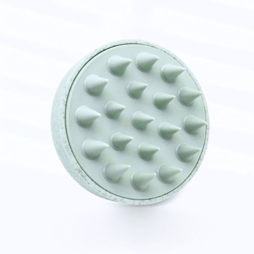 แปรงหวีผม ซิลิโคน สําหรับสระผม นวดหนังศีรษะ อาบน้ํา ร้านทําผม ถนอมหนังศีรษะ นวดผ่อนคลาย ไม่มีผมพันกัน - รูปที่ 3