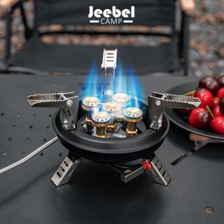 เตาแก๊สพับ  อุปกรณ์ตั้งแคมป์ 16000W พลังไฟ ห้าหัวเตา ปรับได้…