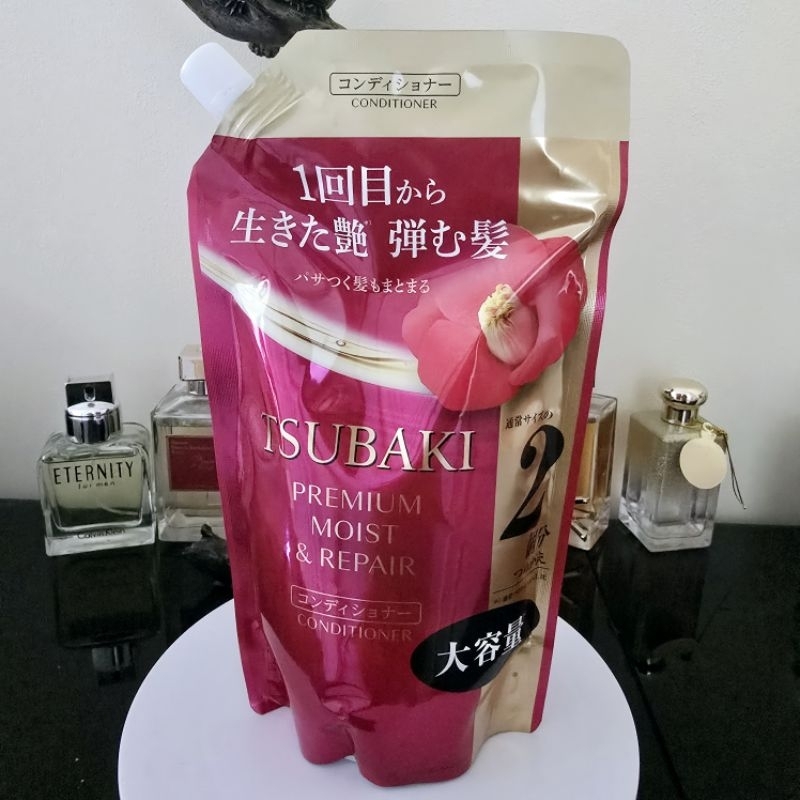 New 💚 พร้อมส่ง 💚 TSUBAKI Premium Conditioner Refill 600ml