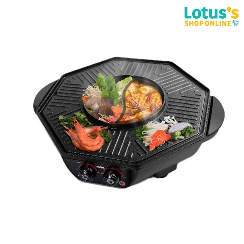 อิมาร์เฟล็กซ์ เตาปิ้งย่าง อเนกประสงค์ 1800 วัตต์ รุ่น EG-690 IMARFLEX MULTI-PURPOSE GRILL 1800W MODEL EG-690