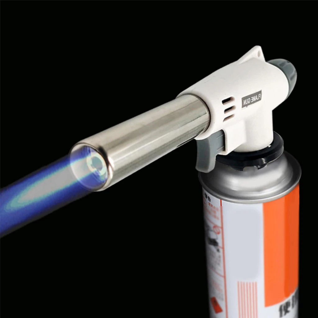 หัวพ่นไฟ หัวพ่นแก๊ส หัวเชื่อมแก๊สกระป๋อง หัวพ่นไฟจุดเตาถ่าน แค้มปิ้ง หัวปืนพ่นไฟ หัวไฟแช็คหัวฟู่ใหญ่ หัวพ่นไฟทำอาหาร thumbnail 6