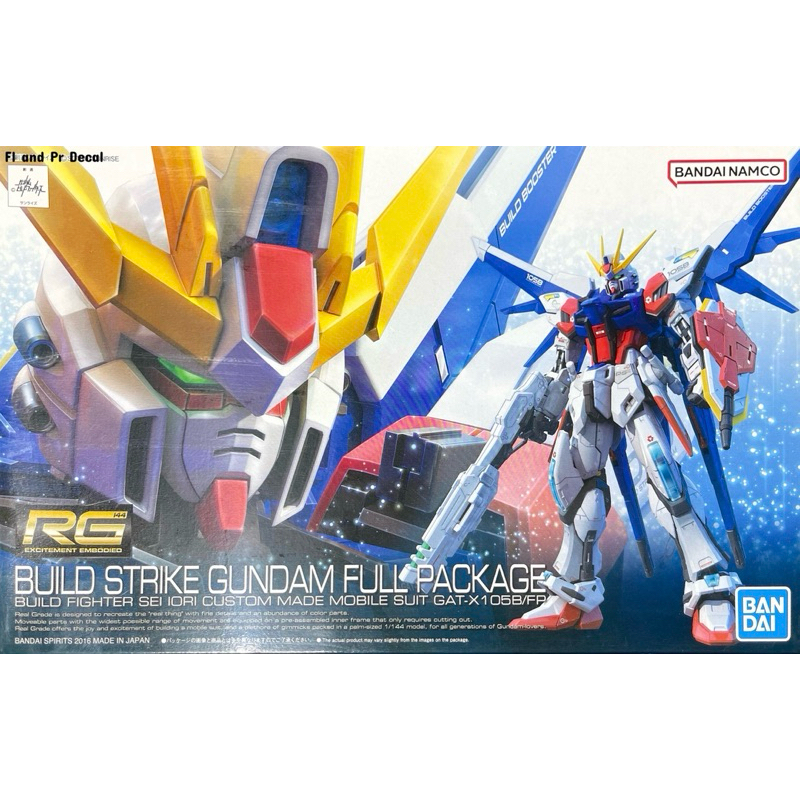 Rg 1/144 Build Strike Gundam Full Package